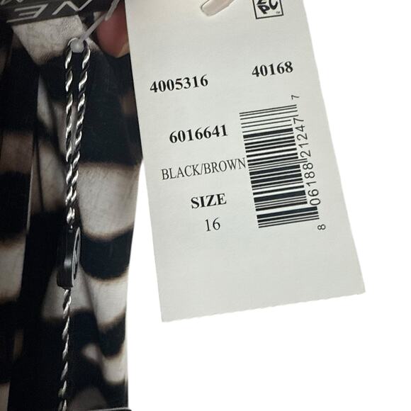 Magicsuit Amal Animal Print One Shoulder Swim Dress in Zimbabwe Size 16 - Picture 10 of 11